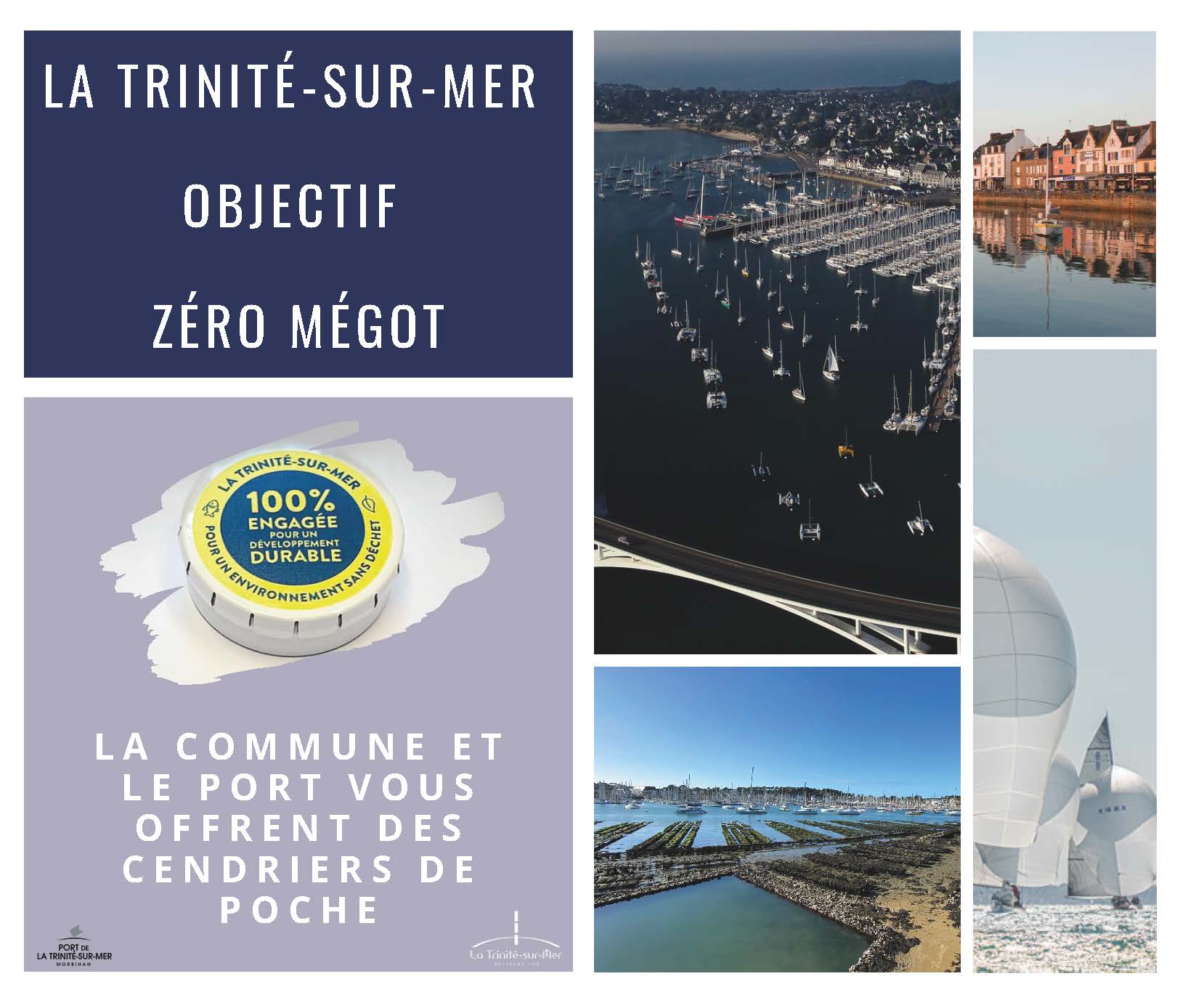 Compagnie des ports du Morbihan - campagne anti mégot de cigarette dans le port de la Trinité-sur-Mer Compagnie des ports du Morbihan - campagne anti mégot de cigarette dans le port de la Trinité-sur-Mer
